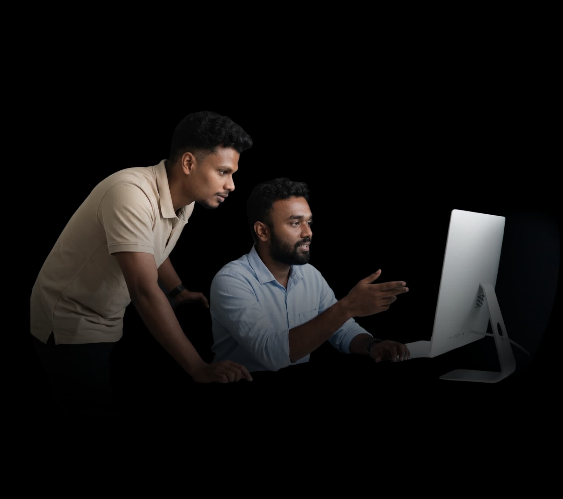 remote developer hiring guide download illustration