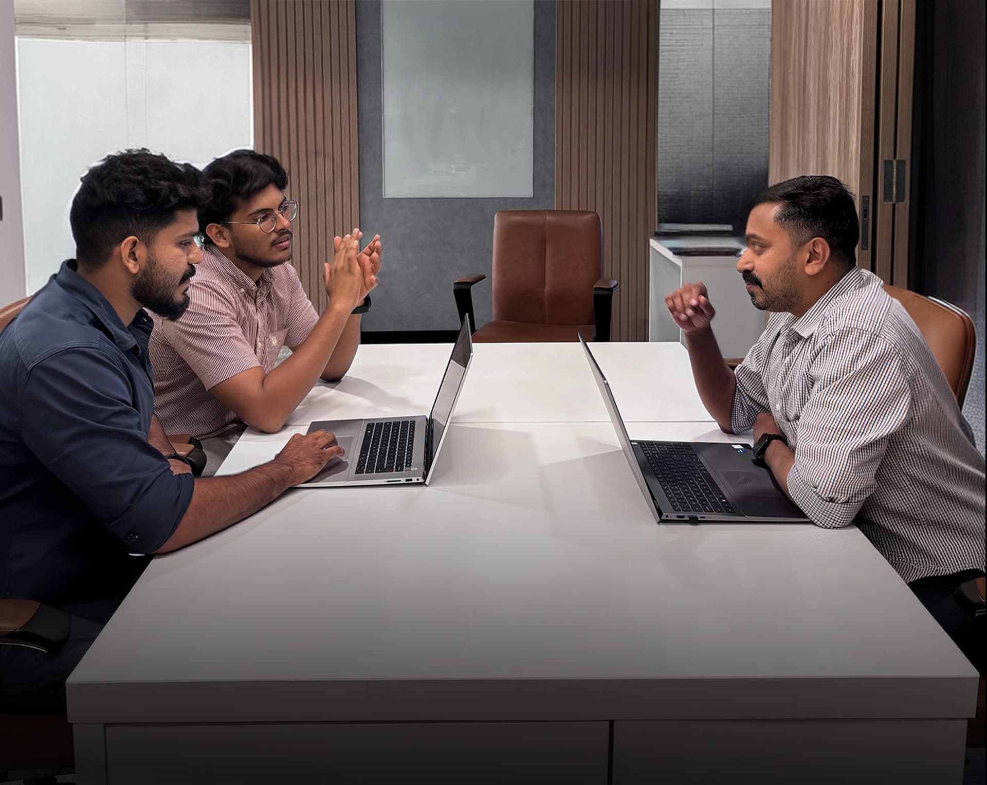 Team working together